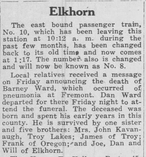 Clipping from The Lake Geneva Regional News